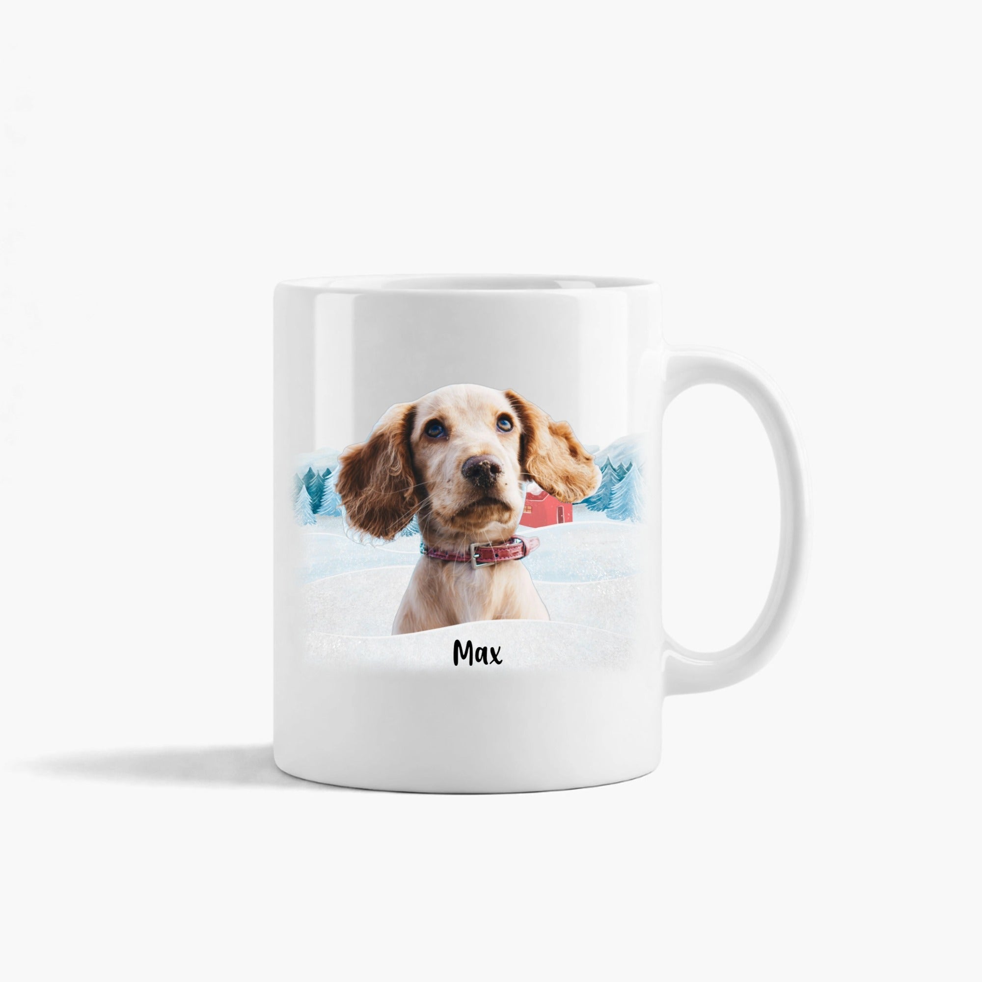 Cana ceramica personalizabila cu nume si poza - Portret Catel