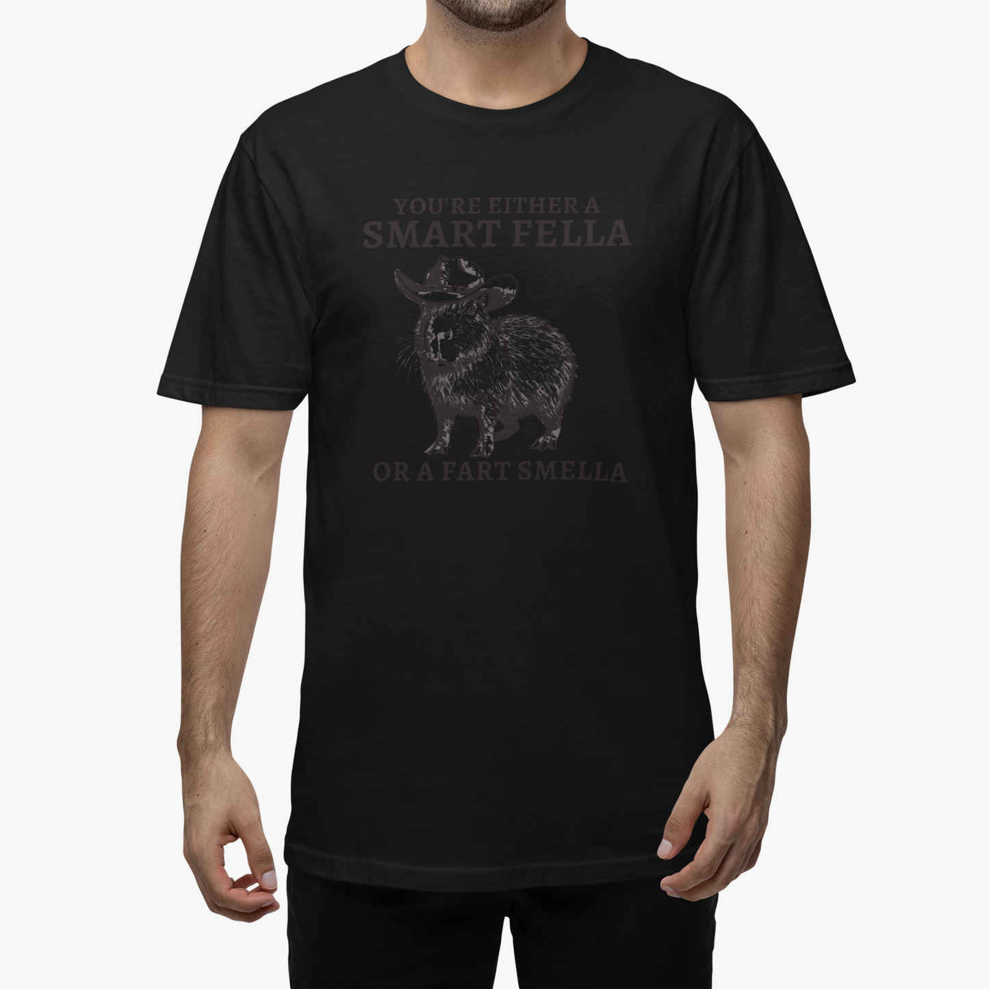 Tricou Unisex Smart Fella or Fart Smella