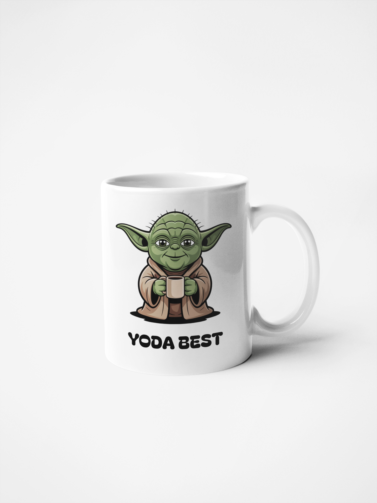Cană ceramică cu mesaj amuzant - Yoda best