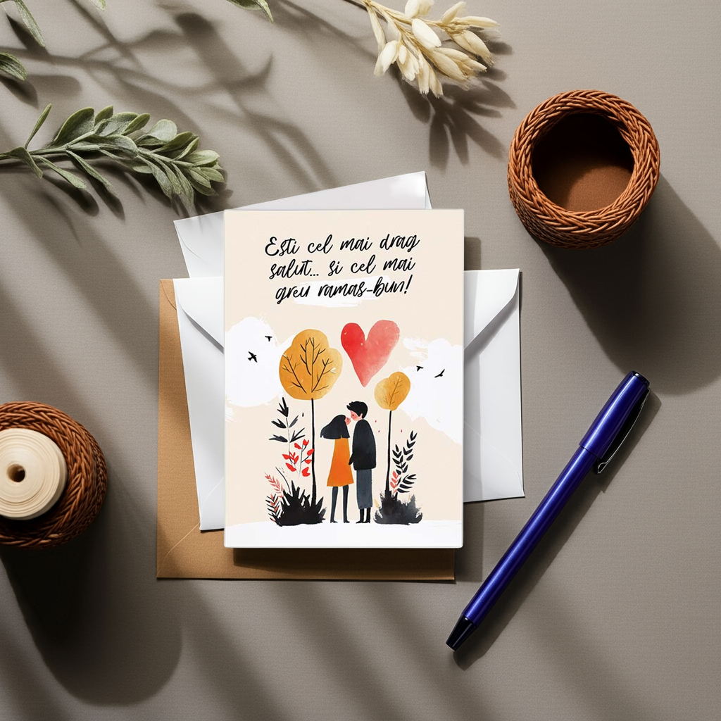 Felicitare - Esti cel mai drag salut - PrintPop