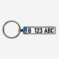 Breloc personalizat cu numar auto de Romania