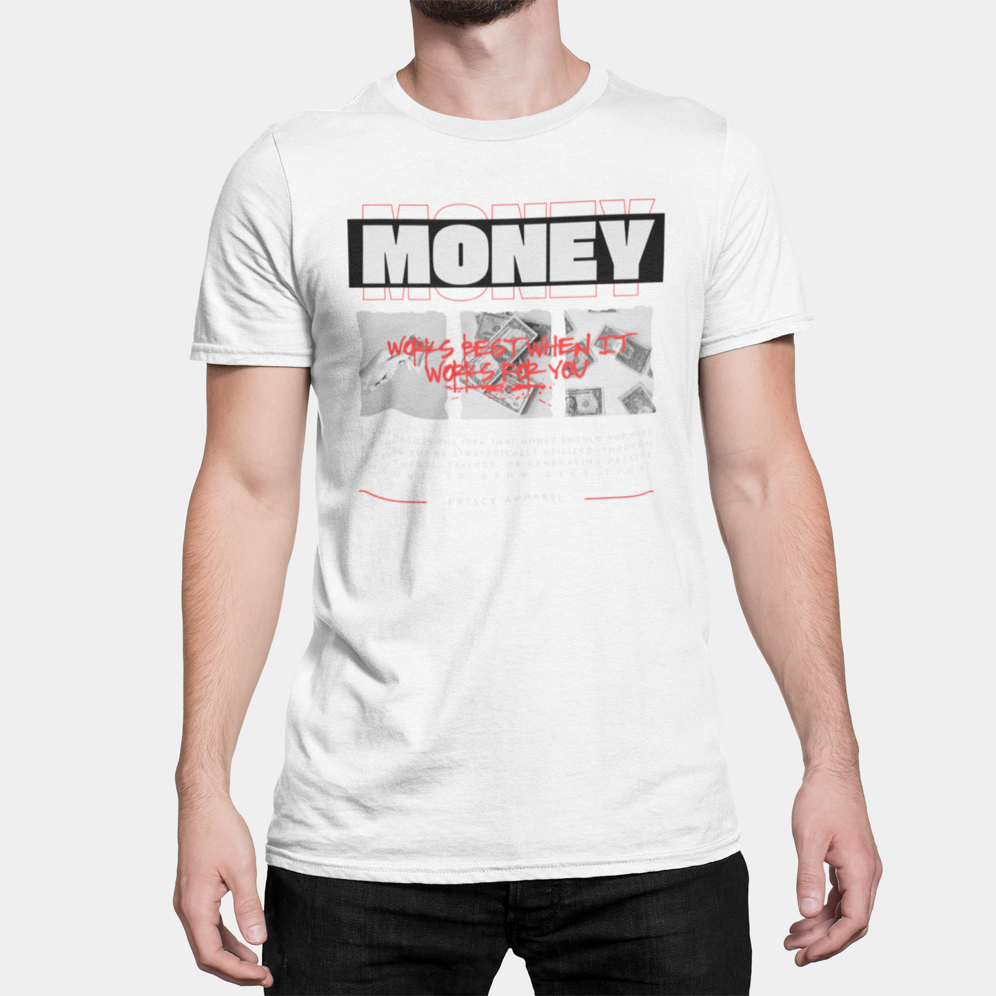 Tricou Unisex Streetwear Money