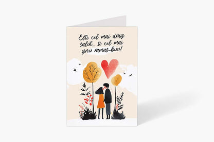 Felicitare - Esti cel mai drag salut - PrintPop