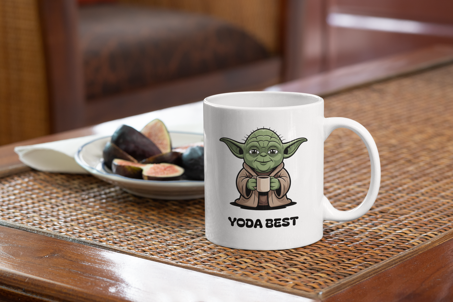 Cană ceramică cu mesaj amuzant - Yoda best