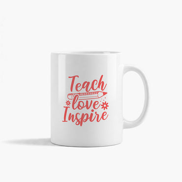 Cana Ceramica Teach Love Inspire - PrintPop